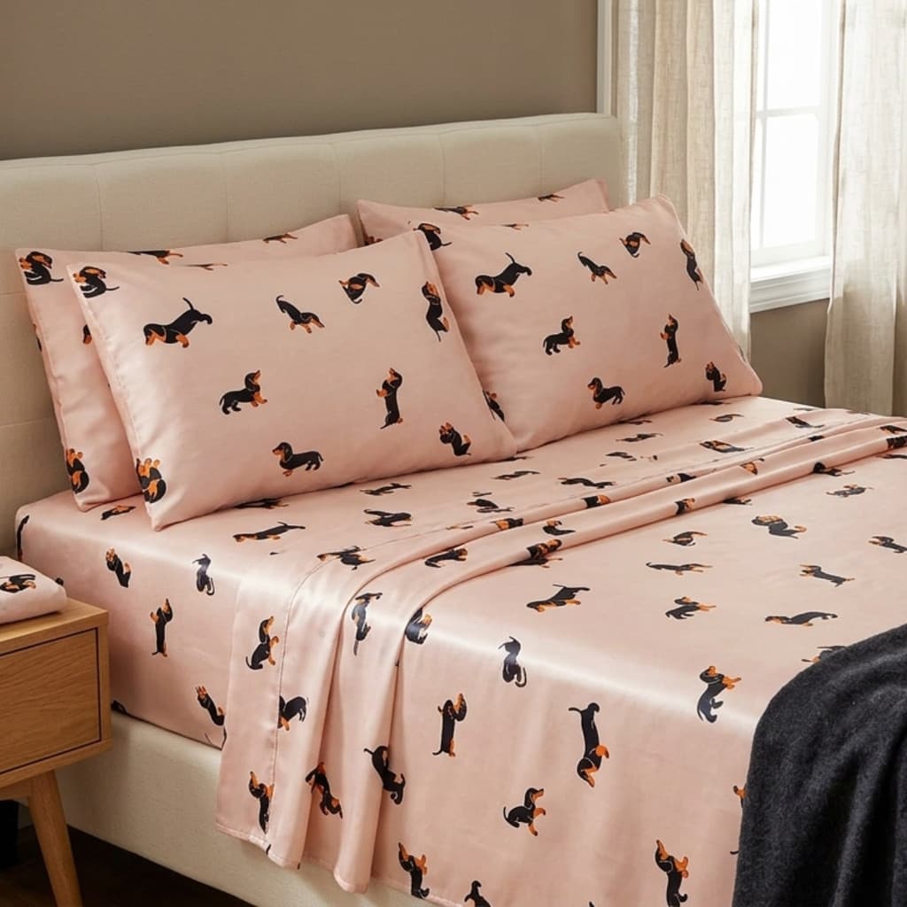 Jogo De Cama Lençol Basic 180 Fios Estampado Microfibra Solteiro Casal Queen Macio Confortável Enxoval Cama