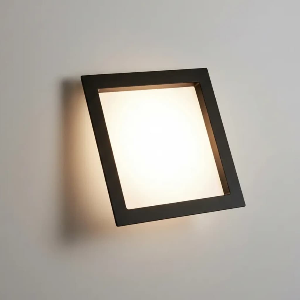 Good Led Painel Luminaria Led Quadrada Embutir 18w 6500w 1350lumens 127/220v Preto