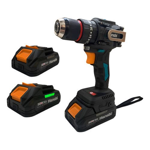 【Hanabi】Parafusadeira Furadeira 21v Sem Escova 1300 Rpm Bivolt 127/220v