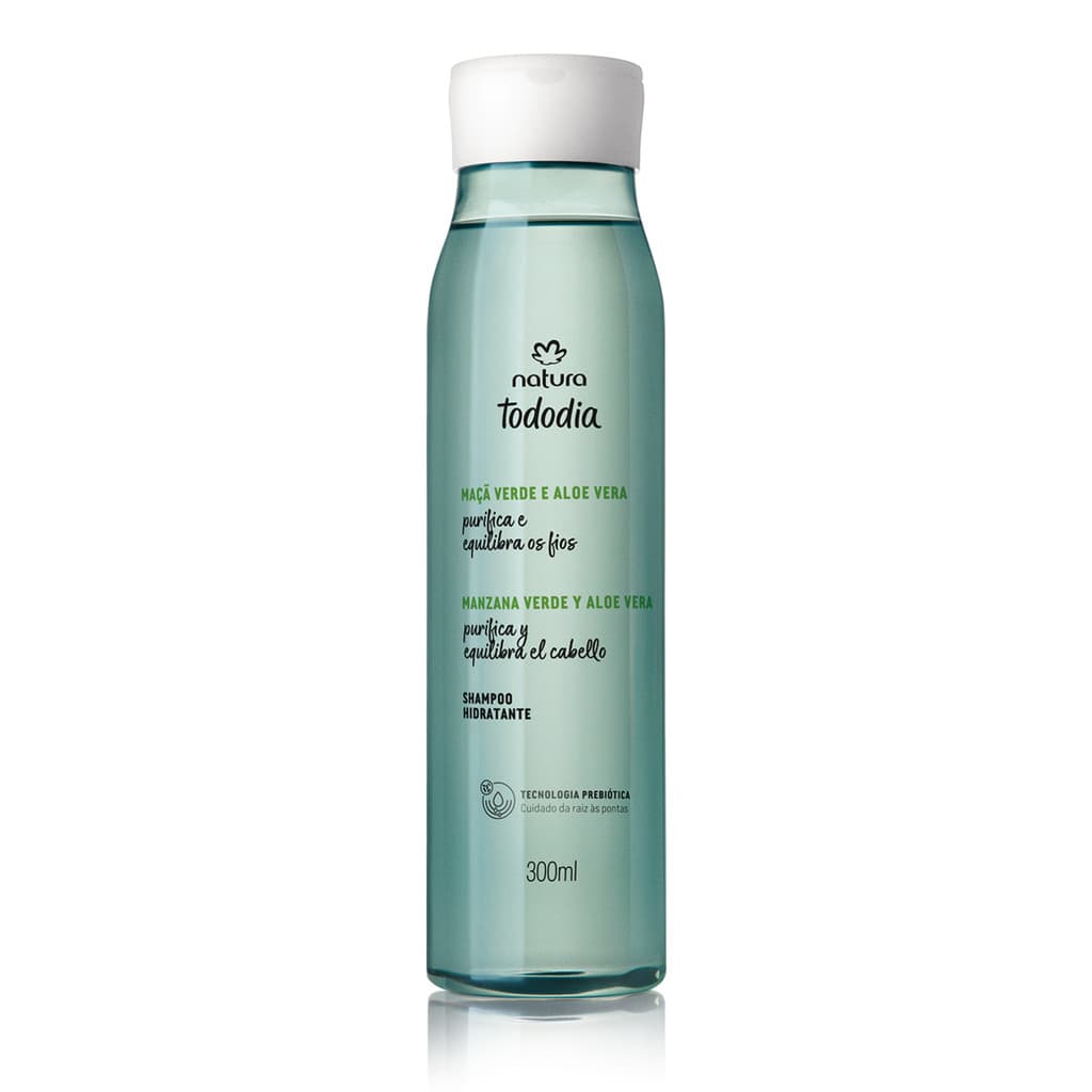 Shampoo Hidratante Tododia Maçã Verde e Aloe Vera 300ml
