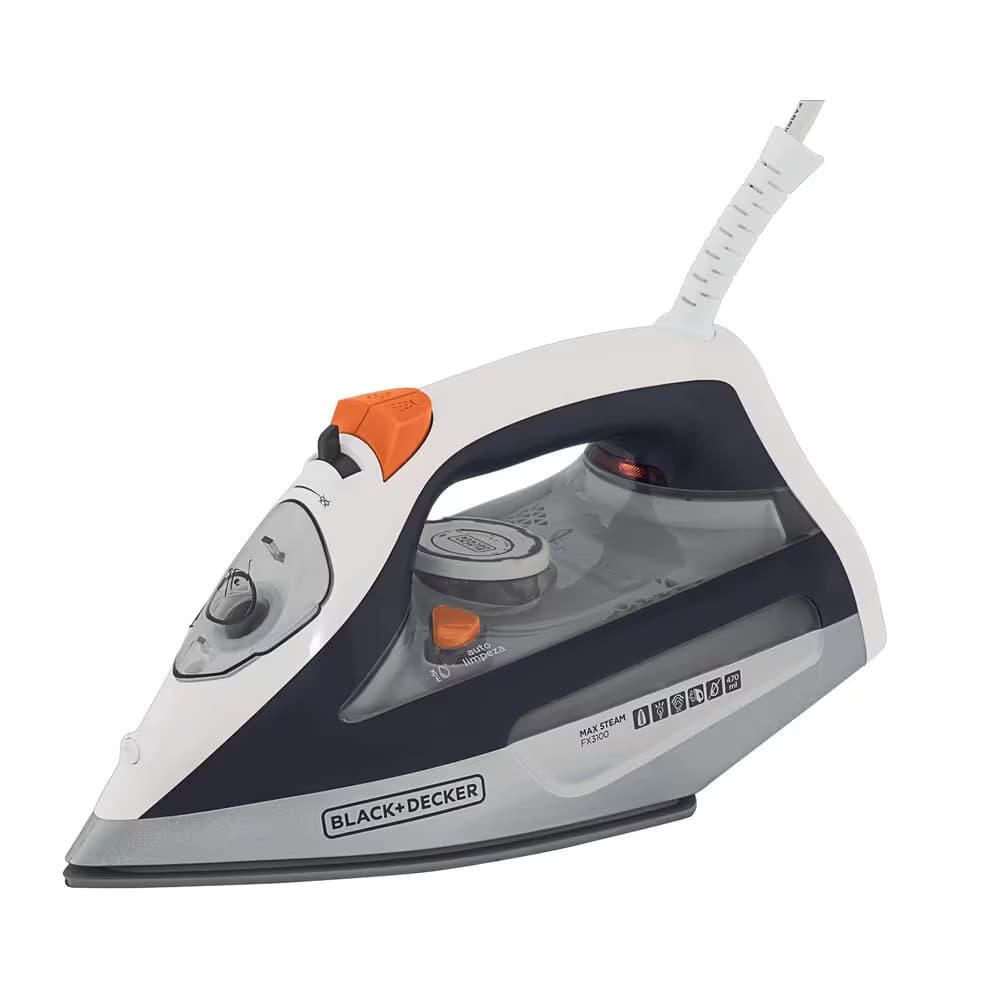 Ferro a vapor FX3100 com Antigotejamento Black+Decker