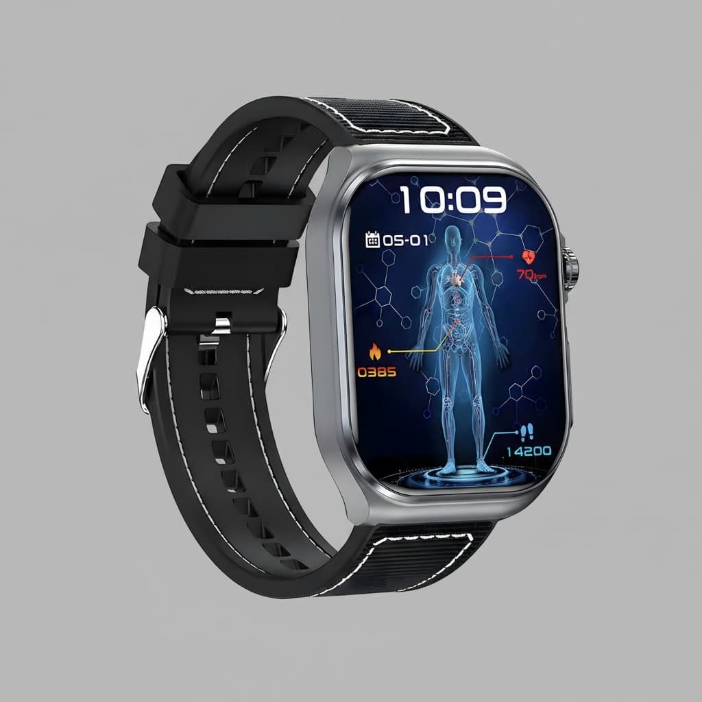 Relógio Inteligente Smartwatch TFT 42mm Esportivo Monitor Saúde Bluetooth Android