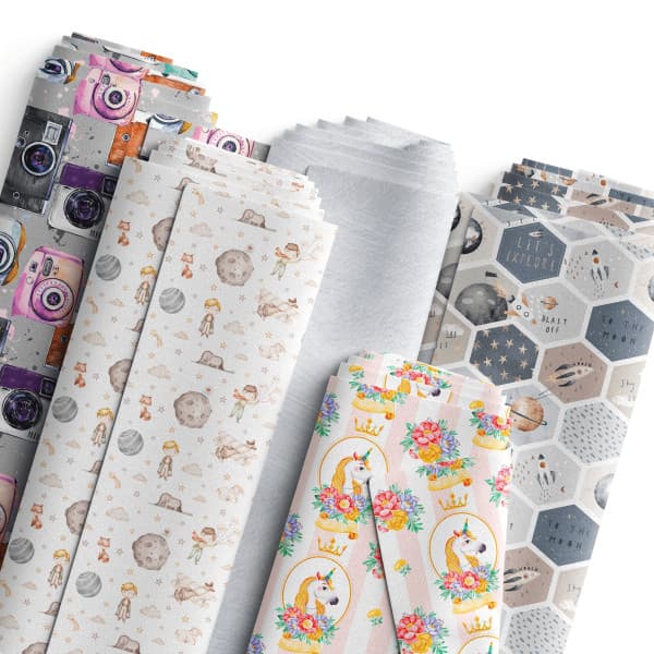 Tecido Tricoline Digital Estampas Kits Animais Florais Necessaire 100% Algodão Quilting Patchwork