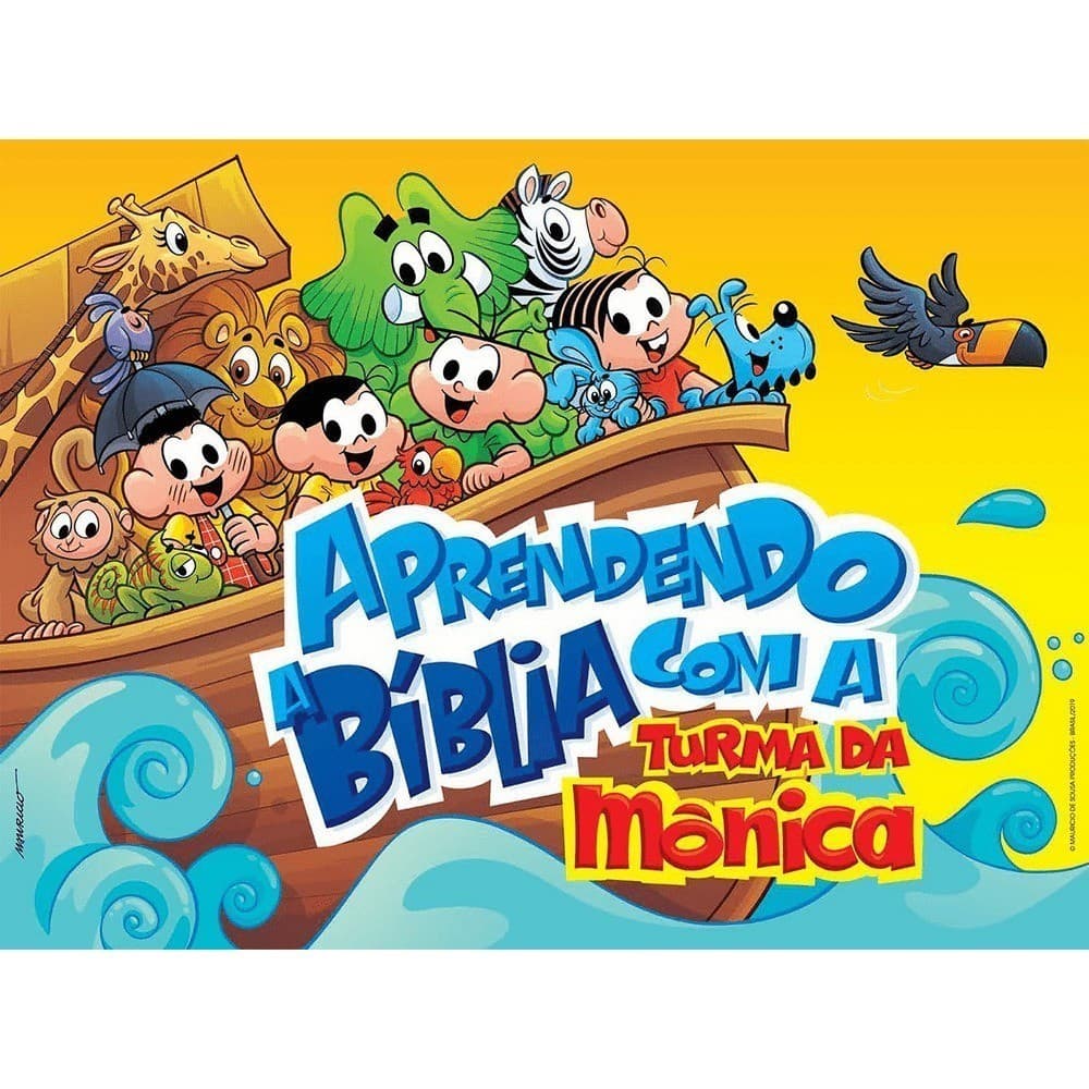 Jogo Bíblico Infantil Turma Mônica Aprendendo Bíblia Jogos Bíblicos Cristão Educativo Família Presente Criança Igreja