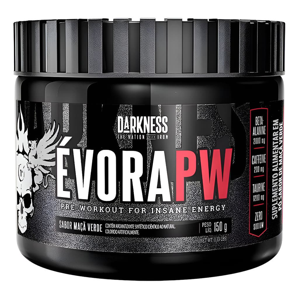 Evora Pw 150g Pré Treino ( Os Sabores) Sabor Maçã Verde