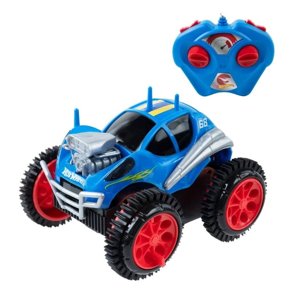 Carrinho Controle Remoto Hot Wheels Turbo Tumbling Sortido Cor Colorido Personagem Carro