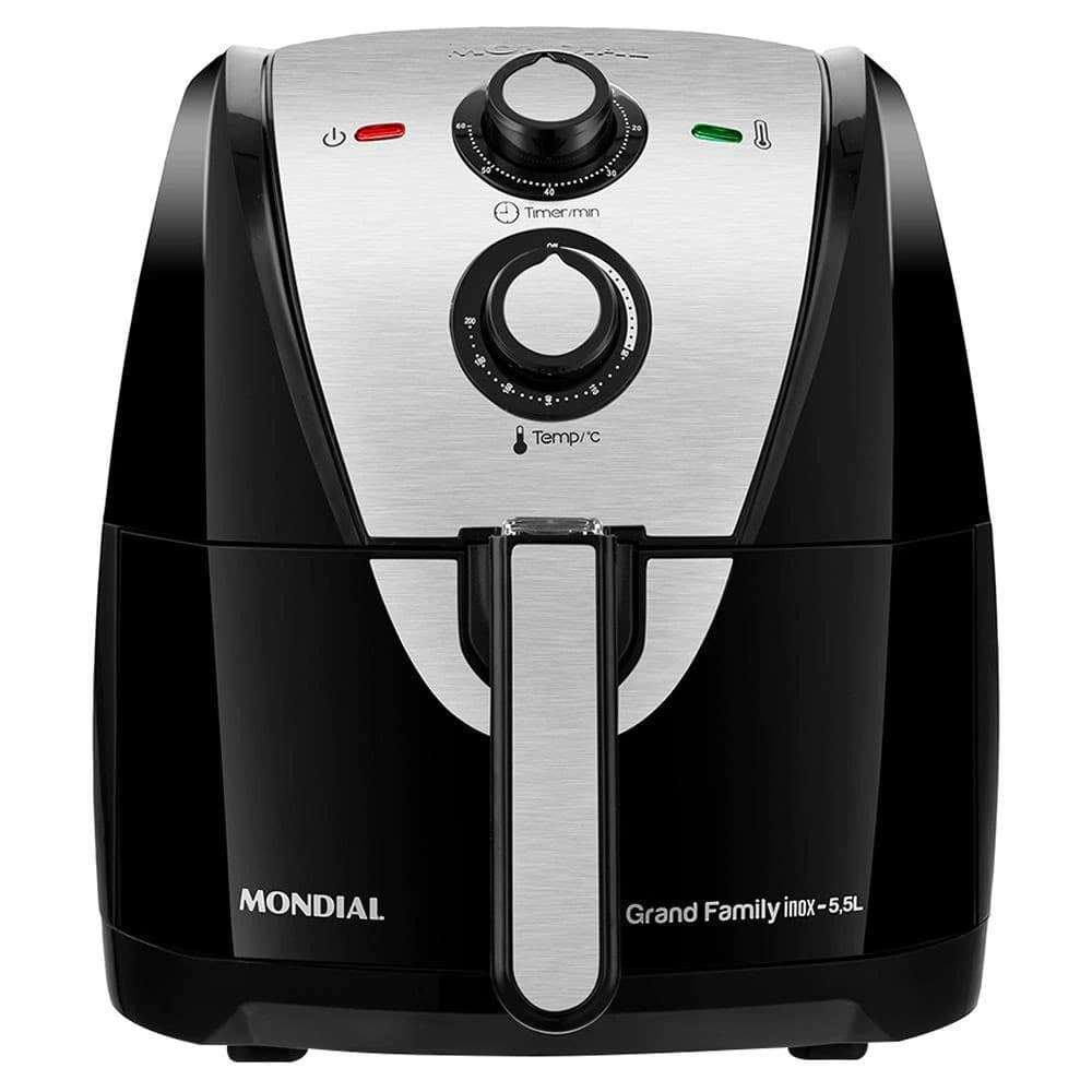 Fritadeira Sem Óleo Air Fryer AF55I Grand Family 5,5 Litros Mondial