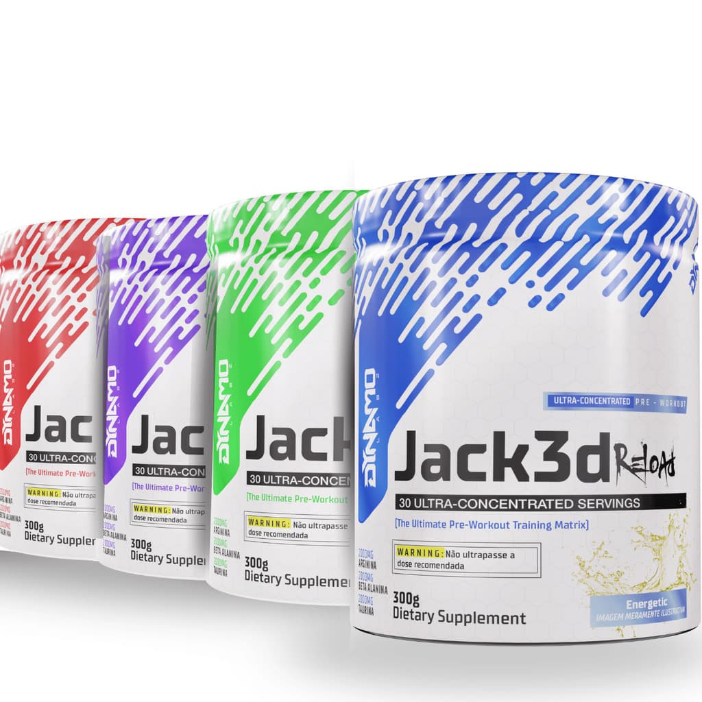 Pré Treino JACK3D Reload 300g Dynamo Labz  
