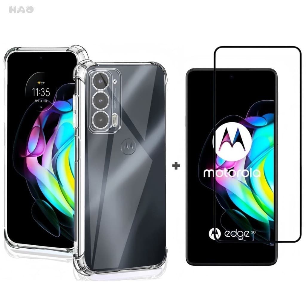 Película e Capa Capinha Motorola Moto Edge 20