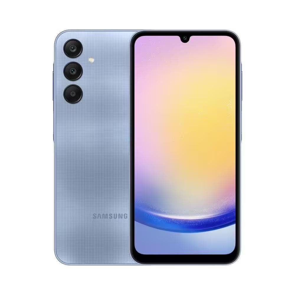 Usado: Galaxy A25 256GB Azul Muito Bom - Trocafy - Samsung