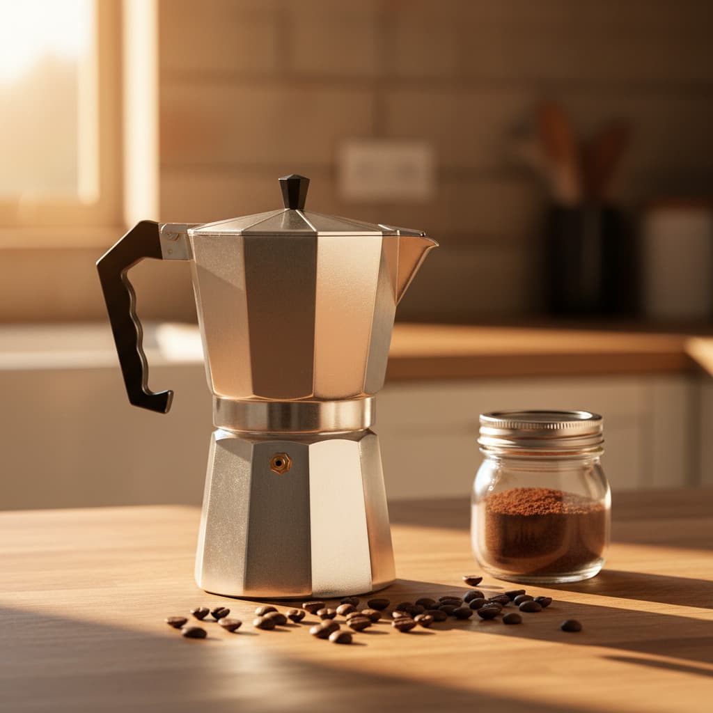 Cafeteira Italiana Moka 3 6 9 Xícaras Alumínio Expresso Manual