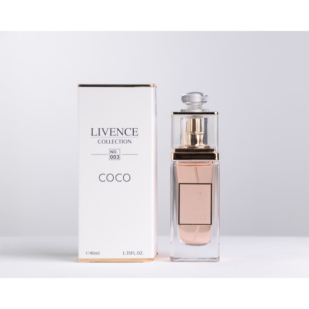 Perfume Feminino Importado COCO Livence Luxo 40 ml -Clássico, Elegante e Inesquecível