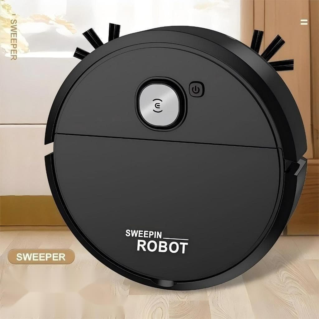 Robô Varredora/Aspirador De Pó Automática 3 Em 1 Limpeza Doméstica Robótico Inteligente E Silencioso