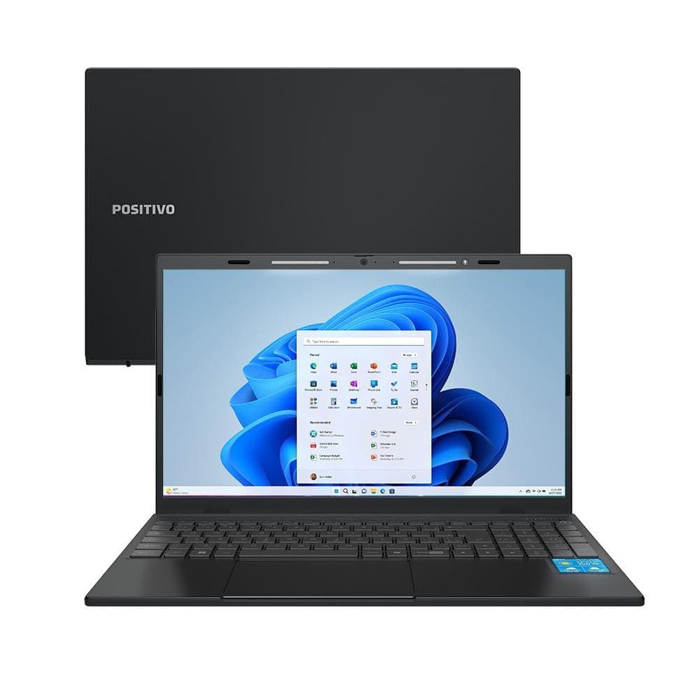 Notebook Intel Celeron N4500 4GB RAM 128GB eMMC 15.6P Vision C15M C4128B-15 Positivo