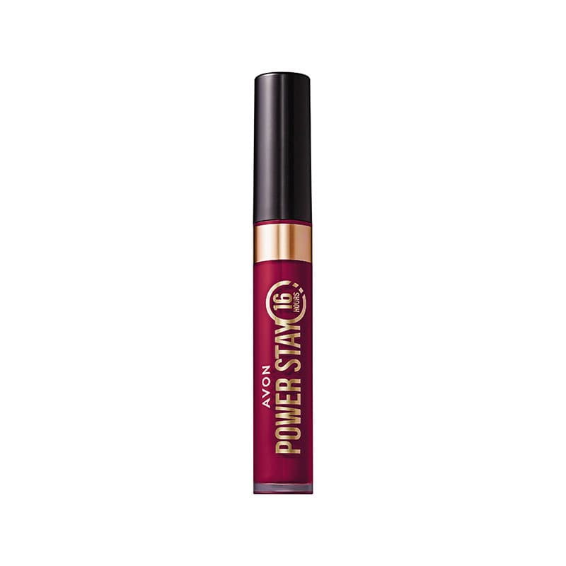 Avon Power Stay Batom Líquido Matte 16h Vermelho Radiante