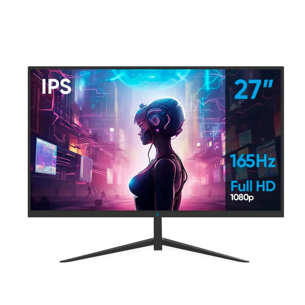 Monitor Gamer 27" OX Flat IPS Full HD, 5ms, 165Hz, HDMI / DisplayPort