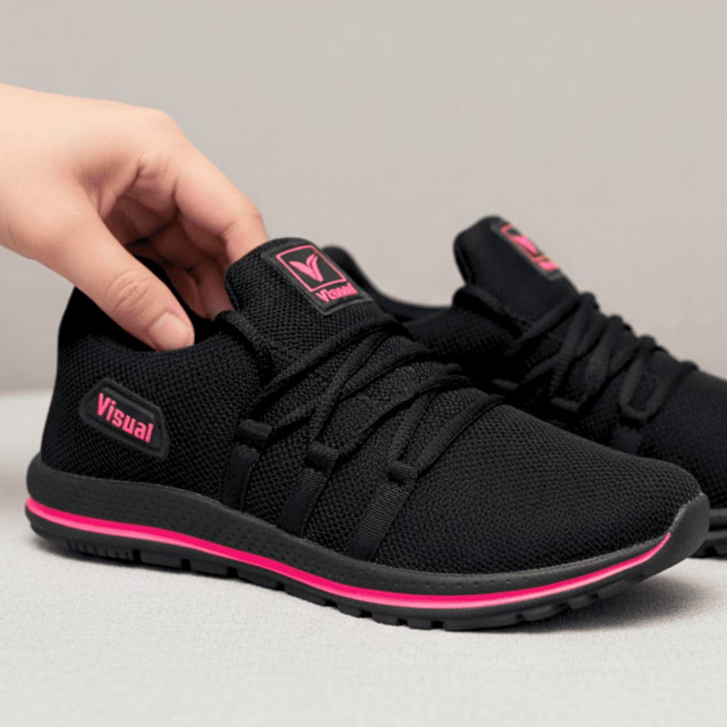 Tênis Feminino Academia Caminhada Ultra Confortável Sapato Academia Antiderrapante 34 ao 39
