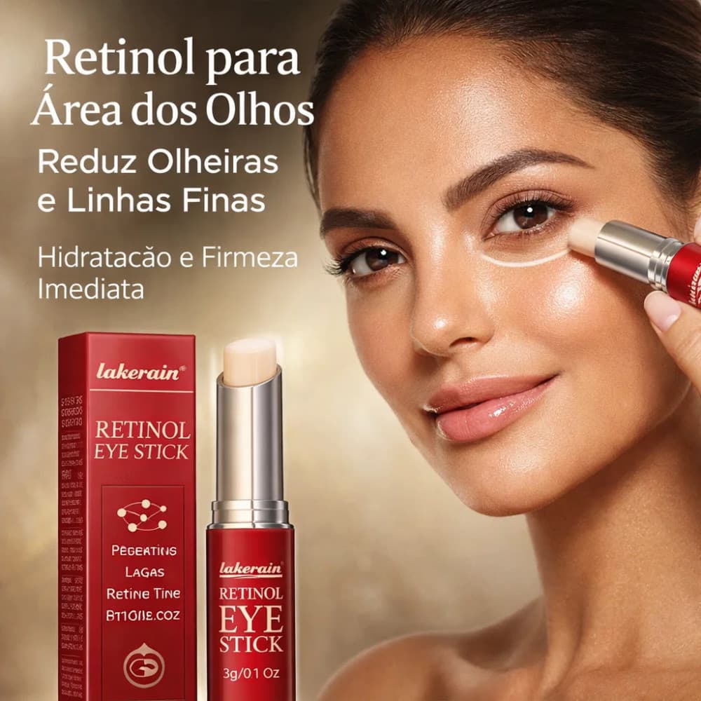 Retinol Olhos Stick Anti Rugas Olheiras Bolsas Lifting Linhas Finas Área Dos Olhos Anti Idade
