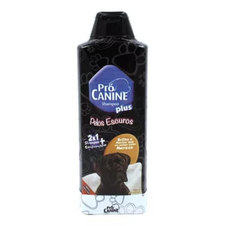 Shampoo Procanine Pelos Escuros Para Cães E Gatos 700ml