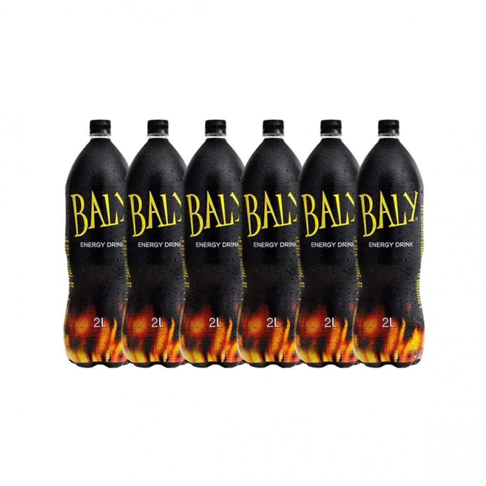 Kit com 6 Energético Tradicional Baly 2L