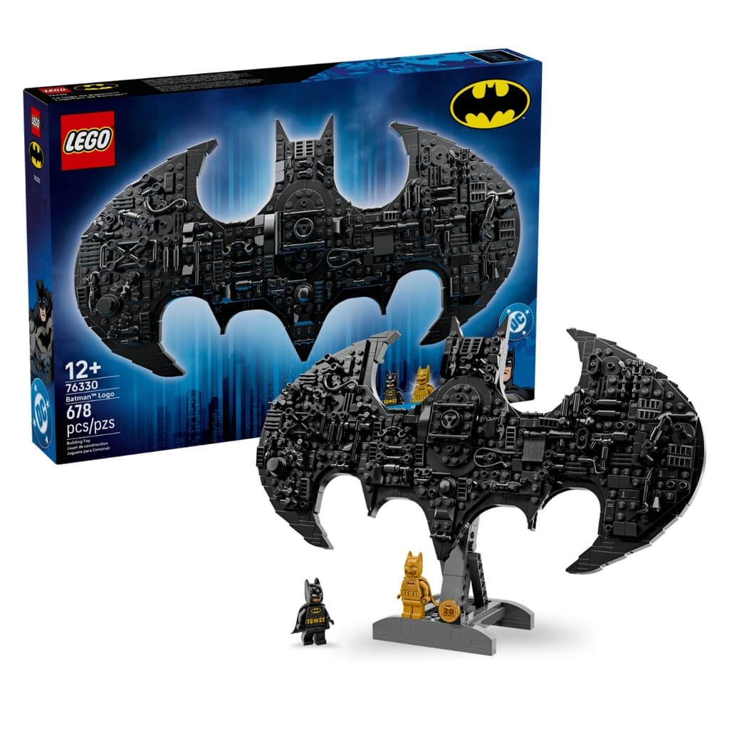 Bloco de Montar Logotipo Batman DC Comic 76330 - LEGO