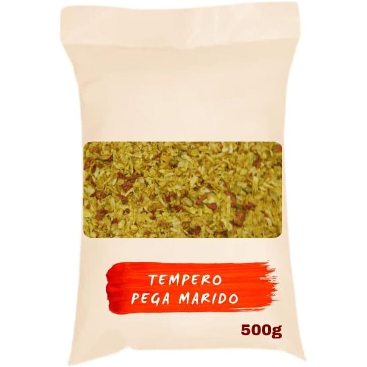 Tempero Pega Marido, Mix Premium de temperos, 500g
