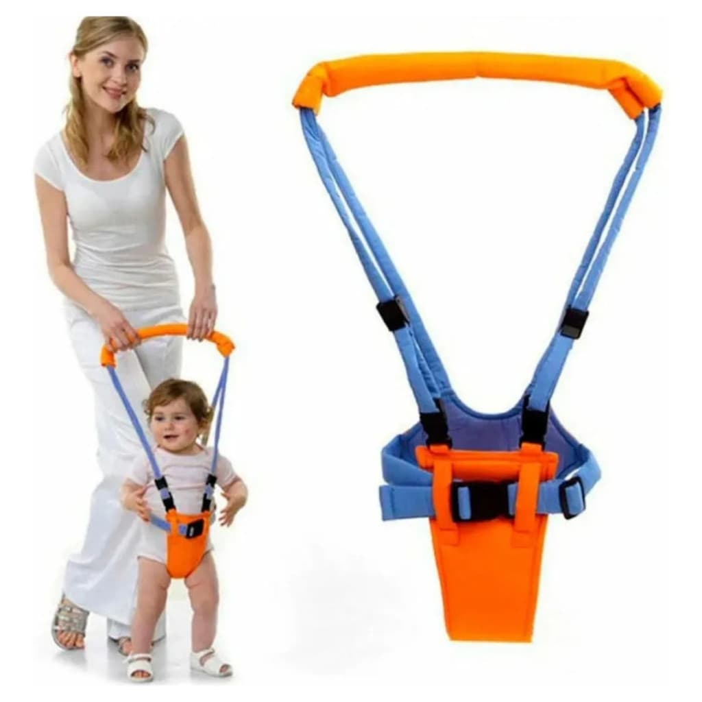 Andador Portátil Bebê Moon Walk Manual Suspenso Primeiros Passos Seguro Confortável 👶🚶‍♂️✨ top