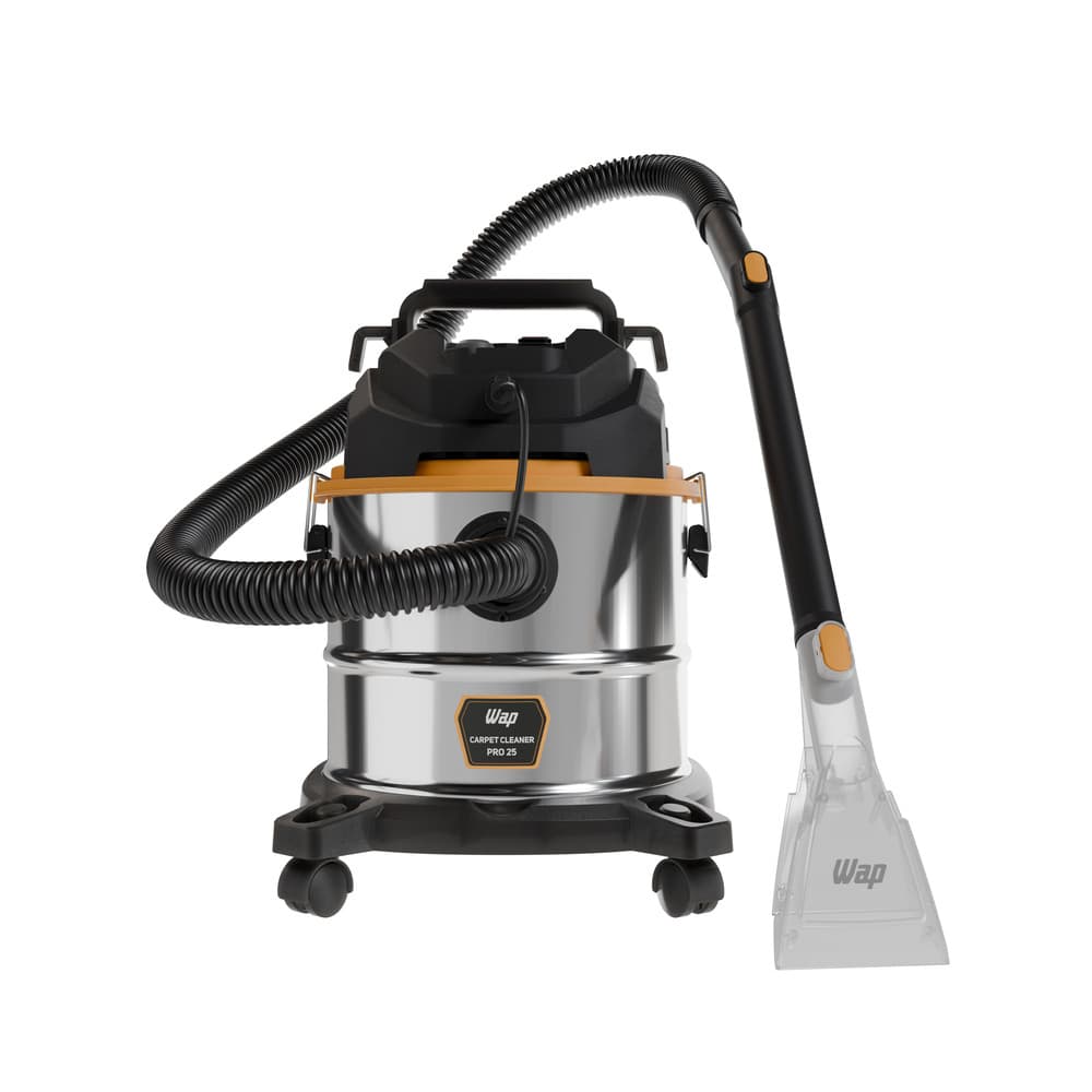 Extratora de Sujeira WAP Carpet Cleaner Pro 25 Prateada com Preto