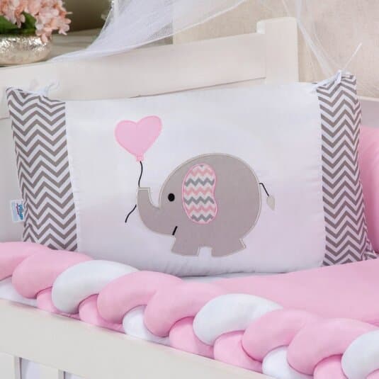 Kit Berço Enxoval 6 peças - Conforto e Segurança Para o Seu Bebe