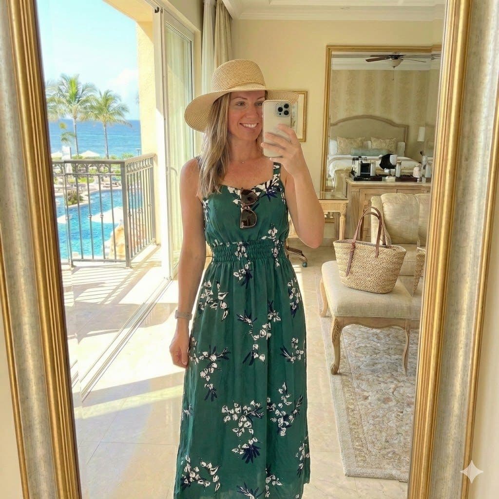 Vestido Longo Feminino Elastec Com Alça Em Crepe