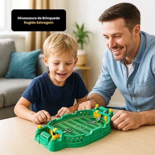 Mini Jogo Futebol Mesa Competitivo Arena Fut League Diversao Jogo Tabuleiro Familia Crianças