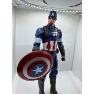 Boneco Capitão América  Articulado 30 cm com Som Led flash Envio Imediato  Qualidade