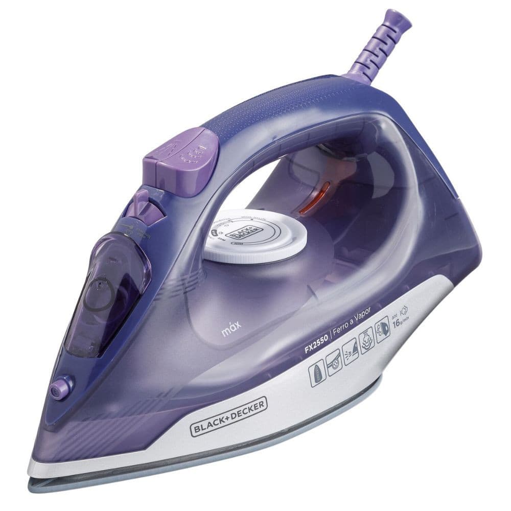 Ferro A Vapor  Gliss Fx2550 Black Decker