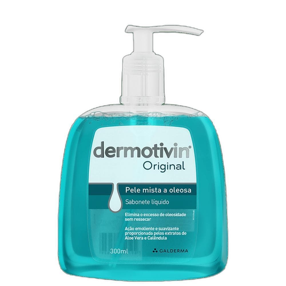 Dermotivin Original Pump - Sabonete Líquido Facial 300ml