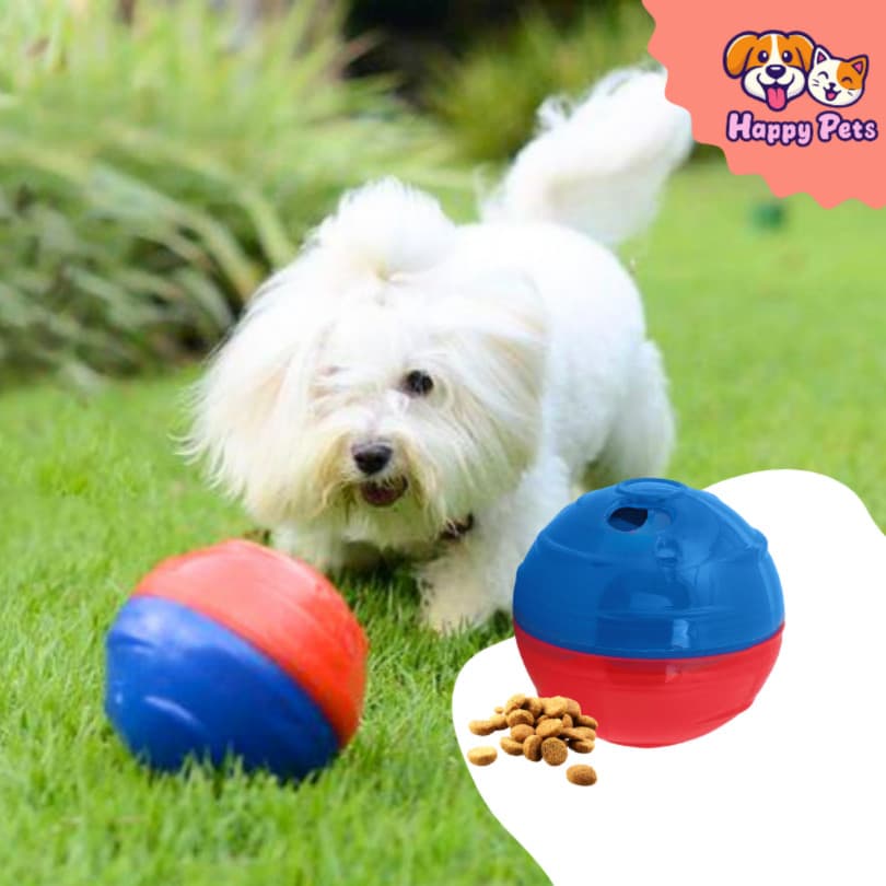 Brinquedo Comedouro Pet Ball Da Pet Games Para Colocar Ração E Petiscos Para Cão Cachorro