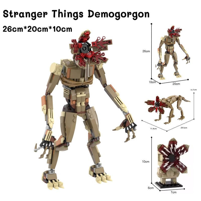 V0R6 Stranger Things Demogorgon MOC Compatível com Lego Blocos de Montar Educativos Brinquedos de Montar God Of