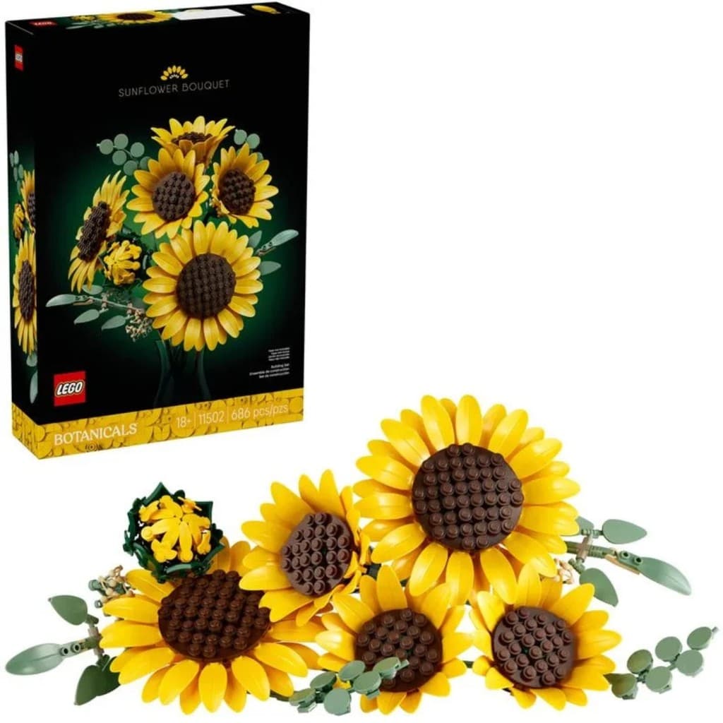 Blocos de Montar Buquê de Girassóis 11502 686 Peças - Lego