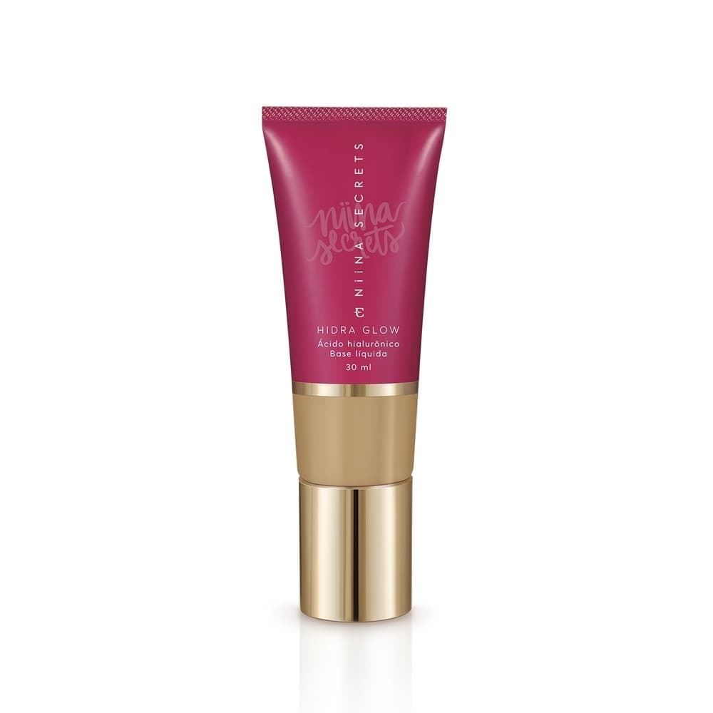 Eudora Niina Secrets Hidra Glow Base Líquida Cor 40 30ml