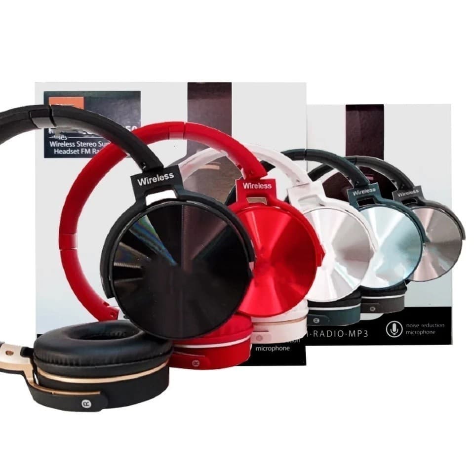 Fone De Ouvido Bluethooth Sem Fio Rádio Mp3 J-950 Envio Imediato