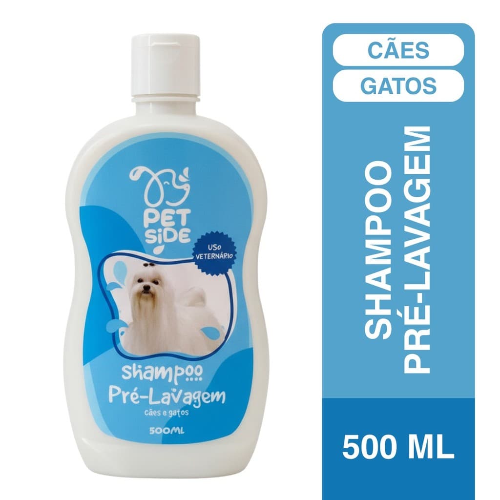 Pré Shampoo Limpeza profunda Hidratante para cães e gatos 500ml