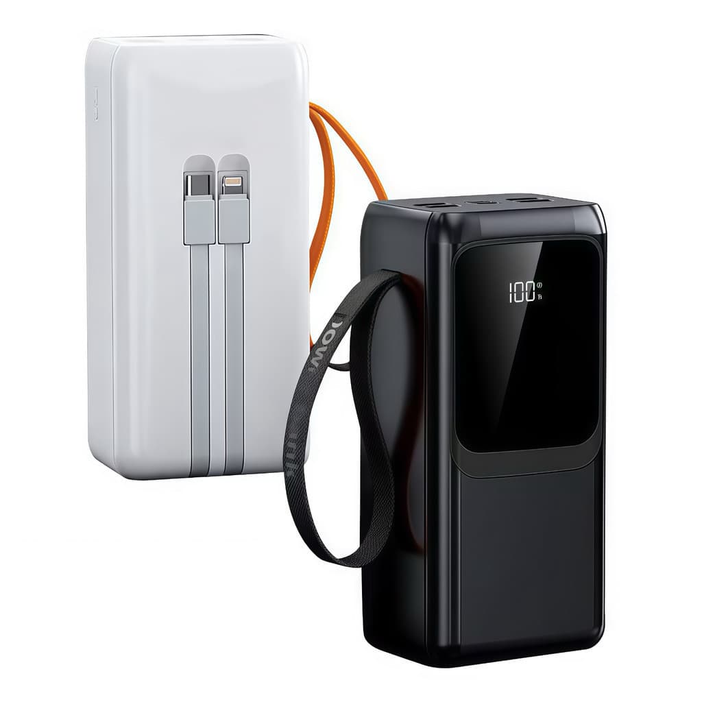 Carregador Portátil Power Bank Grande 50000mah Turbo 22.5W PD Rápido yihan