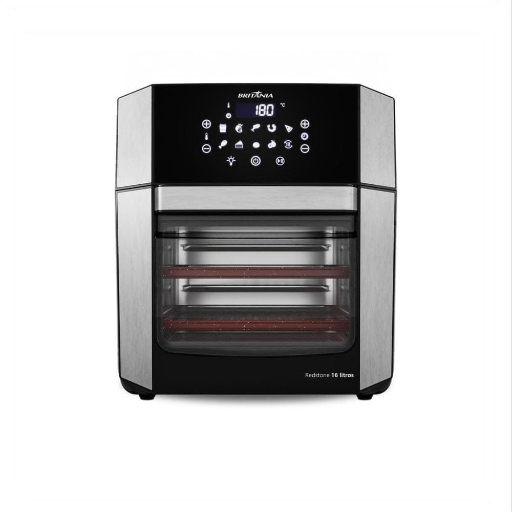 Fritadeira Elétrica Air Fryer Oven BAF16A 4 em 1 Sem Óleo com Tecnologia Air Flow 1900W Britânia