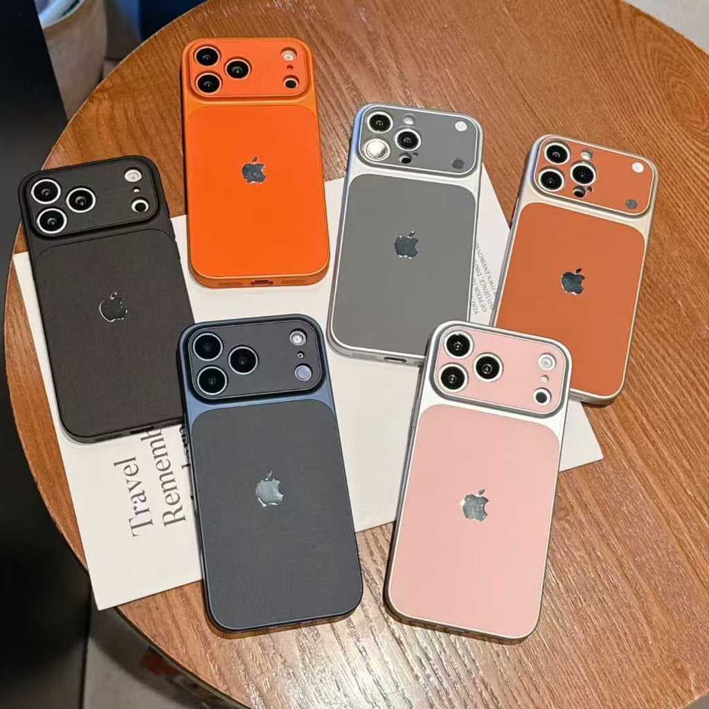 Capa De Telefone Rígida Instantânea 17 De Couro De Luxo Adequada Para IPhone 17 16 15 14 13 12 11 Pro Max Plus