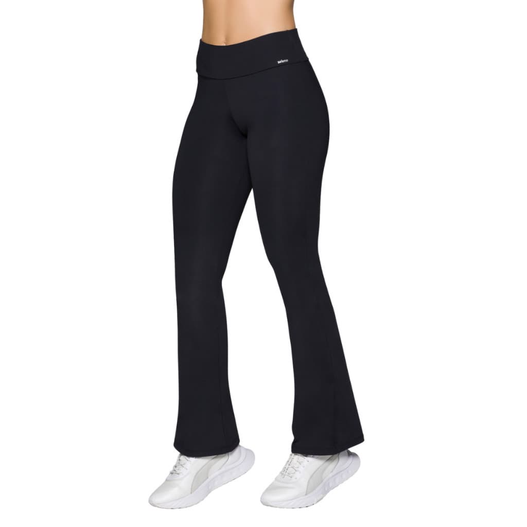 Calça Legging Flare Sport Fitness Academia Selene