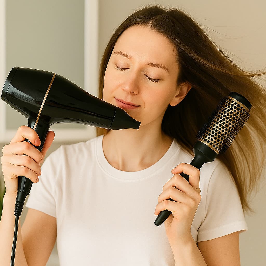 Secador cabelo profissional potente jato secar alisar modelar cabelo doméstico