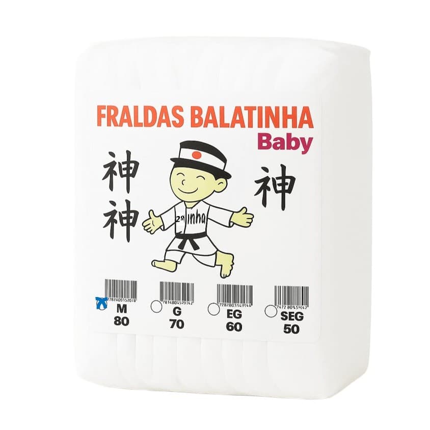 Fraldas Segunda Linha Infantil Mega M 80 Unidades