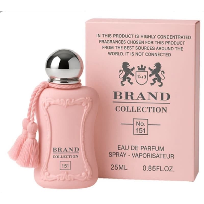 Perfume importado Brand Collection feminino (151) um perfume de nicho do vidro rosa