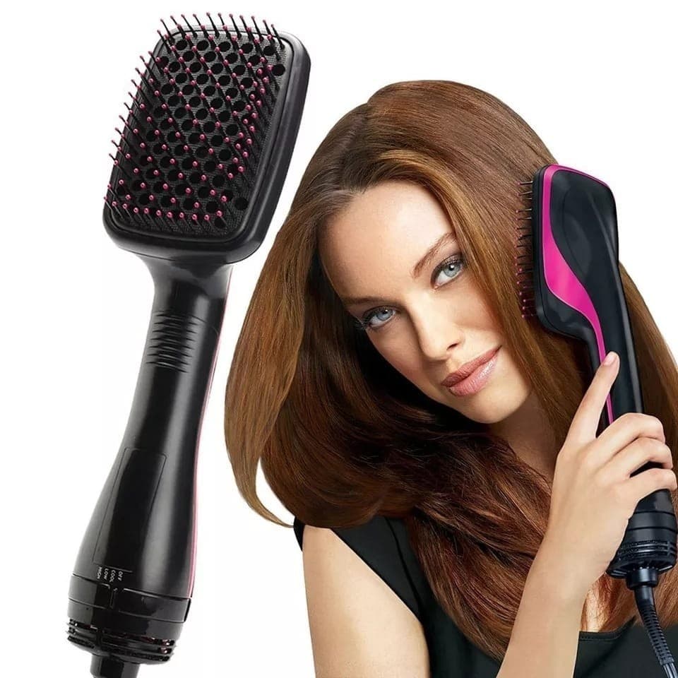 Escova Secador de cabelo escova de ar quente modelador e volumizador alisador de cabelo modelador pente rolo voltikk
