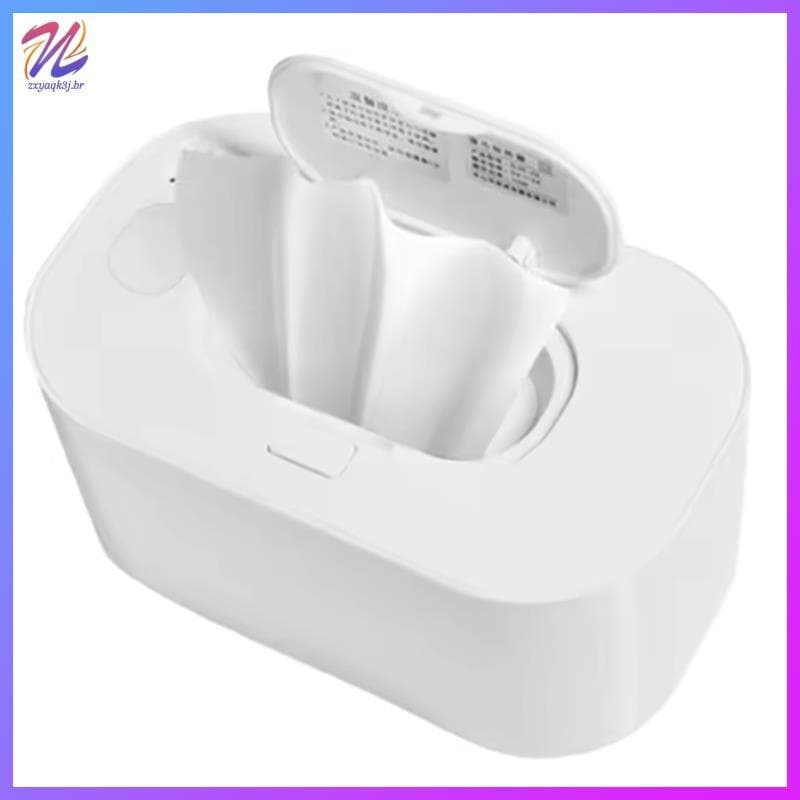 Aquecedor De Lenços Umedecidos Com Display Digital Alimentado Por USB , Dispensador De Grande Capacidade , Estação De Li