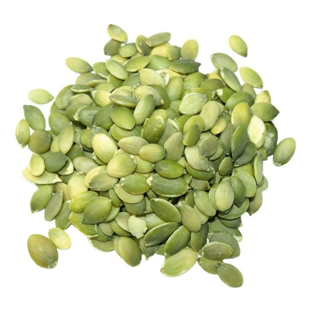 Semente de Abóbora Descascada 1000 Un Natural Sem Sal Snack Saudável Rica em Proteínas e Fibras